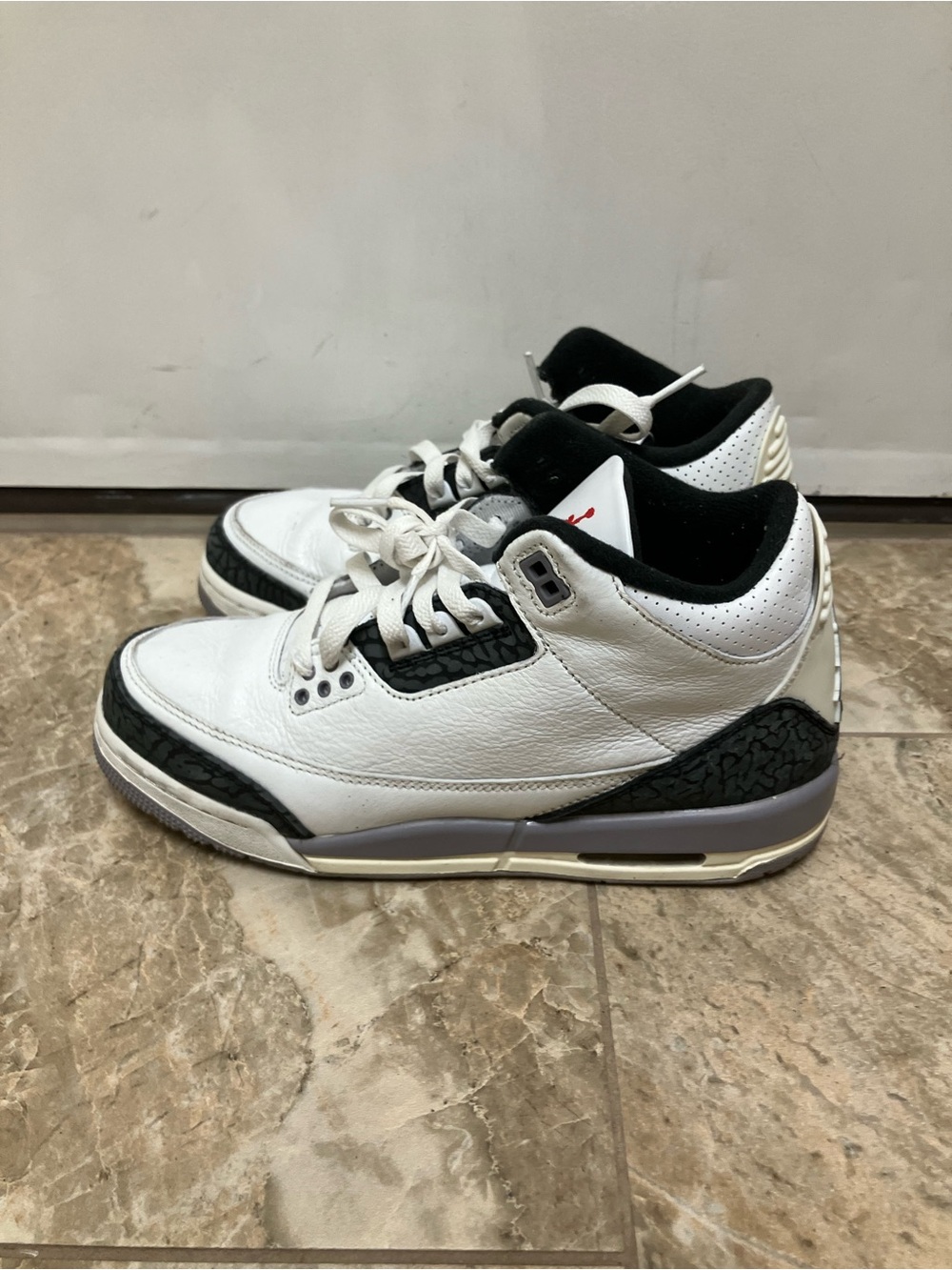 Air Jordan 3 Retro “ White Cement Grey” - 2024 - Size: 6.5Y